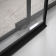 Душевые двери Idea Black DWJ 1200Lx2005 черный/прозрачное 387016-54-01L