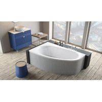Ванна акрилова Radaway Naxia 170x110 ліва з ніжками + сифон R135L WA1-33-170x110L