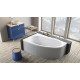 Ванна акриловая Radaway Naxia 170x110 левая с ножками + сифон R135L WA1-33-170x110L