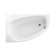 Ванна акриловая Radaway Naxia 170x110 левая с ножками + сифон R135L WA1-33-170x110L