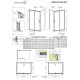 Душевая кабина Radaway Premium Pro 120x80 левая 1015120-01-01L+1016080-01-01