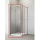 Душова кабіна Radaway Idea KDD 70 права хром/прозора 387065-01-01R