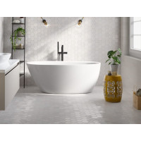 Ванна акриловая Radaway Carolina 150x73 отдельностоячая с ножками и сифоном WA1-53-150x073U