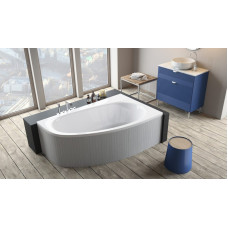 Ванна акриловая Radaway Naxia 170x110 правая с ножками + сифон R135L WA1-33-170x110P