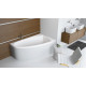 Ванна акриловая Radaway Rineia 160x100 правая с ножками + сифон R135L WA1-31-160x100P