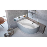 Ванна акриловая Radaway Mistra 170x110L с ножками + сифон R135L WA1-07-170x110L