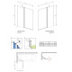 Шторка для ванни Radaway EOS II PND (110x152) 1206211-01R