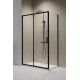 Душевая кабина Radaway Premium Pro Black 120x80 левая 1015120-54-01L+1016080-54-01