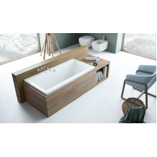 Ванна акриловая Radaway Aridea 200x90 с ножками + сифон R135L WA1-24-200x090U
