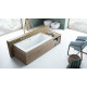 Ванна акриловая Radaway Aridea 200x90 с ножками + сифон R135L WA1-24-200x090U