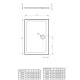 Душовий піддон Radaway Doros D 1200x800x50 Stone білий