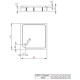 Душовий піддон Radaway Lupo C Compact 900x900x115