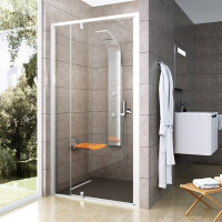 Душові двері Ravak Pivot PDOP2 120 white/transparent