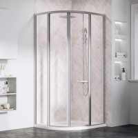Душова кабіна Ravak Supernova SKCP4 (90x90x185) сатин/transparent 3117OU02Z1