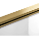 Нерухома шторка для ванни REA ELEGANT BRUSHED GOLD 70