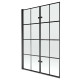 Складна шторка для ванни MEXEN CASTOR 2 BLACK MATT 120