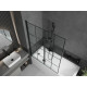 Складна шторка для ванни MEXEN CASTOR 2 BLACK MATT 120