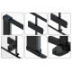 Душевые двери REA FARGO BLACK MAT 110 REA-K6325