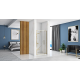 Душевые двери REA RAPID SWING GOLD 100 REA-K5619