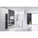 Душевые двери REA FARGO BLACK MATT 100 REA-K6330