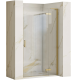 Душевые двери REA HUGO BRUSHED GOLD 80 REA-K8410