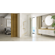 Душевые двери REA HUGO BRUSHED GOLD 80 REA-K8410