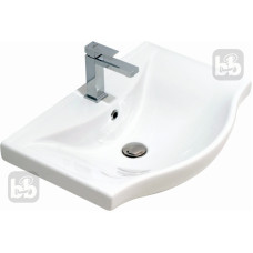 Умывальник керамический RJ Tulip 55x46x18 RJFU081-0055WH