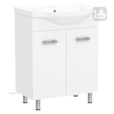 Тумба з умивальником RJ LOTUS-L 62х32,8х70см біла