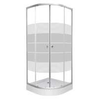 Душова кабіна RJ Tulip 90x90x194 з пiддоном, арт. 90RZ081Linia