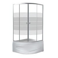 Душевая кабина RJ BARON 80х80х194 с поддоном арт. 80RZ014Linia