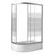 Душевая кабина RJ LUX 120х80х203 правая, с поддоном, арт. 120RZ100LiniaR