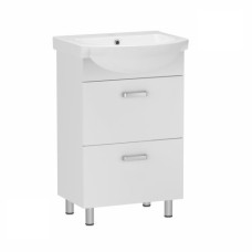 Тумба с умывальником RJ TOFT-L 66х32,5х70 см белая