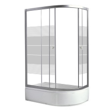 Душевая кабина RJ LUX 120х80х203 левая, с поддоном, арт. 120RZ100LiniaL