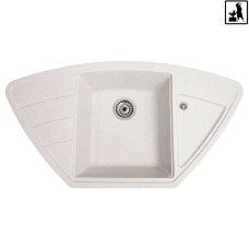 Мойка гранитная Romzha Jorum 98B Biela (98x51)