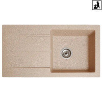 Мойка гранитная Romzha Quadro Piesok (78x43)