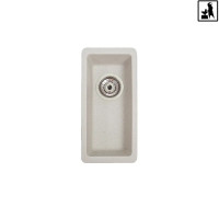 Мойка гранитная Romzha Mira U-160 Biela (42x20)