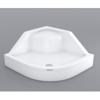 Душовий піддон Shower Milet SW-8129 90x90x18(45)