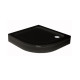 Душевой поддон Shower Slender SW-10505 90х90х15 черный