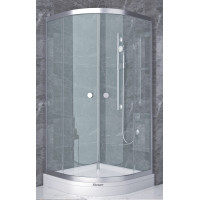 Душова кабіна Shower STN 90х90х180 напівкругла, матове