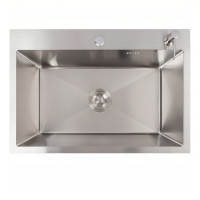 Мийка для кухні з нержавіючої сталі Valeso Handmade (65x45) товщина 3,0/0,8
