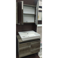Підвісна тумба з умивальником Veronis Frila 70 70х45х52