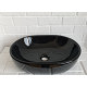 Умивальник Volle BLACK AMADEUS M 48*35*14,5 см чорний, накладний