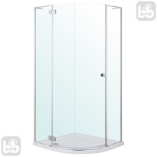 Душевая кабина Volle Benita (90x90) L стекло 8 мм, с поддоном PUF