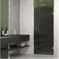 Душові двері WaveGlass Gloria 80x200 графіт 8мм