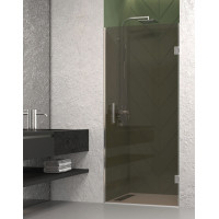 Душові двері WaveGlass Gloria 70x200 бронза 8мм