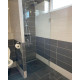 Душові двері WaveGlass Gloria 90x200 бронза 8мм