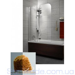 Шторка для ванной Radaway Torrenta PND 100 стекло графит