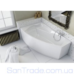 Ванна акриловая асимметричная Aquaform Senso (160x105) левая